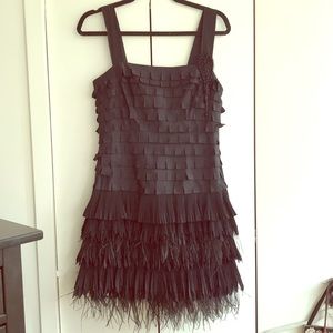 BCBG flapper inspired cocktail dress